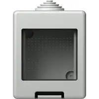 Modul doza montaj PT Cubo IP55 gri 2M, TEM Modul TEM-AQ20GY-U