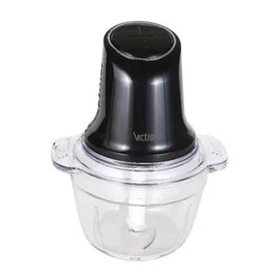 Tocator Electric, Sticla, Putere 500 W, Capacitate 1 l, 2 Viteze, Baza Anti-alunecare, Victronic