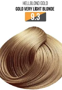 Vopsea Profesionala Fara Amoniac EVOQUE USA, Nuanta 9.3 GOLD VERY LIGHT BLONDE - Cu Ulei de Argan si 12 Aminoacizi, 100 ml - Evoque