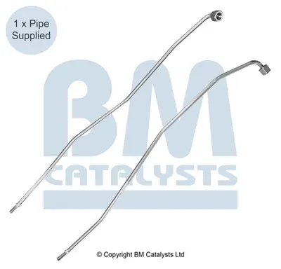 Conducta presiune filtru particule sistem esapament Spate potrivit VOLVO C30, C70 II, S40 II, V50 2.4D 2006-2013