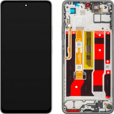 Display cu Touchscreen Oppo A5 Energy / A5 Pro, cu Rama, Maro (Mocha Brown), Service Pack 621029000495