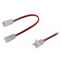 Conector banda LED 8MM - dual V-TAC SKU-2657