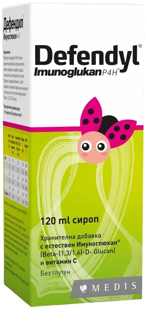 Defendyl Imunoglukan P4H Sirop, 120 ml