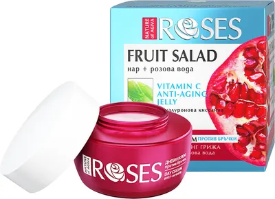 Nature of Agiva Roses Gel-crem anti-riduri Fruit Salad Vitamin C, 50 ml