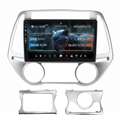 Navigatie Hyundai I20 (2012-2014), Android, E-Octacore 2GB RAM + 32GB ROM, 9 Inch - AD-BGE9002+AD-BGRKIT218