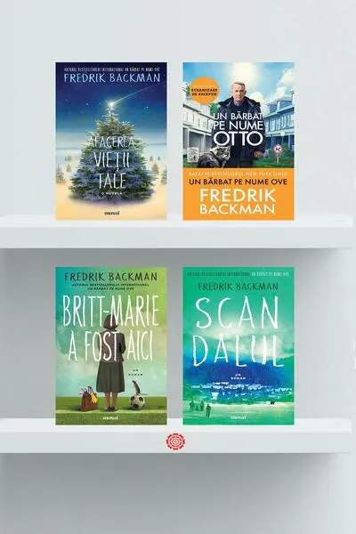 Pachet Autor Fredrik Backman - Paperback - Fredrik Backman