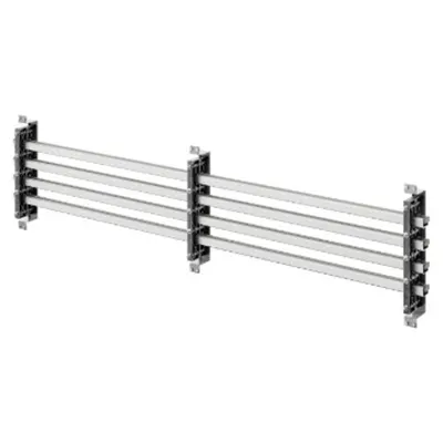 Pair of Busbar-Holder - For Shaped Busbar in Aluminium - 630a - For Structures D=400 - Structures L=600 - For Qdx 630h