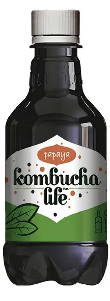 Papaya Băutură naturală, 330 ml, Kombucha Life