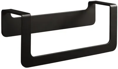 Suport pentru prosoape Inter Ceramic - Eleanor, neagră