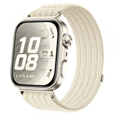 Curea Techsuit W085 pentru Huawei Watch Fit 5, Aurie Deschis