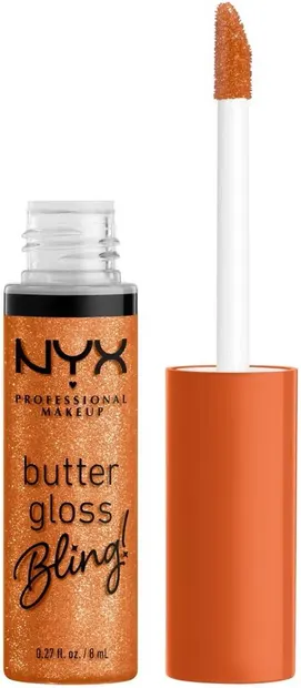 NYX Professional Luciu de buze Butter Gloss Bling, 03 Pricey, 8 ml