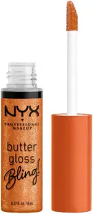 NYX Professional Luciu de buze Butter Gloss Bling, 03 Pricey, 8 ml