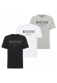 Set 3 Tricou Barbati - Alex - 4XL INTL - Multicolor - Bumbac - Design Clasic Casual - Ideal Pentru Uz Zilnic - Material Premium Confortabil - Croiala Regular Fit - Maneca Scurta