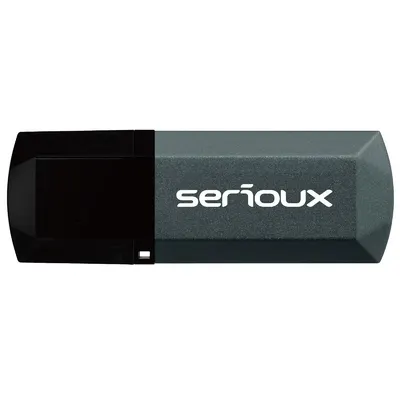 Memorie USB Flash Drive Serioux 16 GB DataVault V153, USB 2.0, black