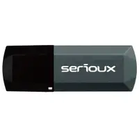 Memorie USB Flash Drive Serioux 16 GB DataVault V153, USB 2.0, black