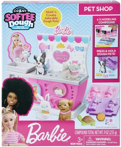 Set creativ cu plastilină Cra-Z-Art - Magazinul de animale de companie al lui Barbie