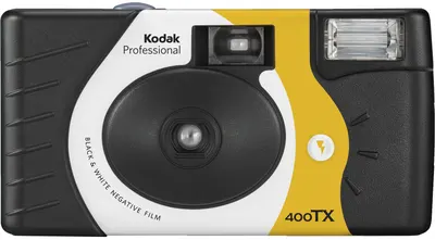 Aparat foto compact Kodak - Tri-X 400 Single-Use Flash Camera, negru
