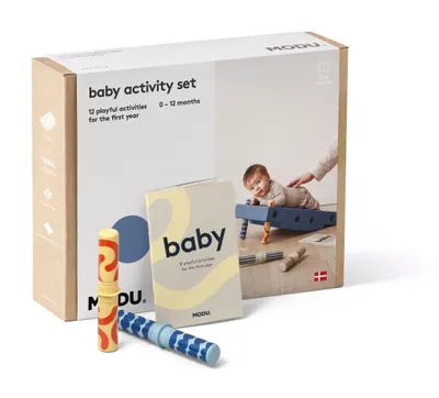 Set modular pentru activități pentru bebeluși Modu - Albastru închis/Albastru cerneală