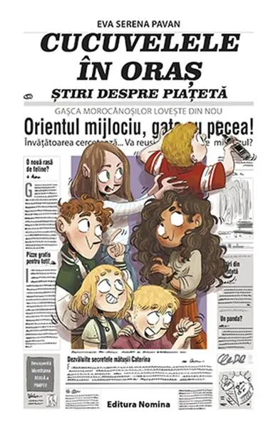 Cucuvelele în oraș - Hardcover - Eva Serena Pavan