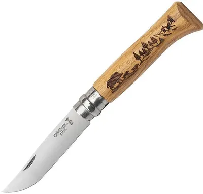 Cuțit pliabil Opinel Animalia - 8.5 cm, vier