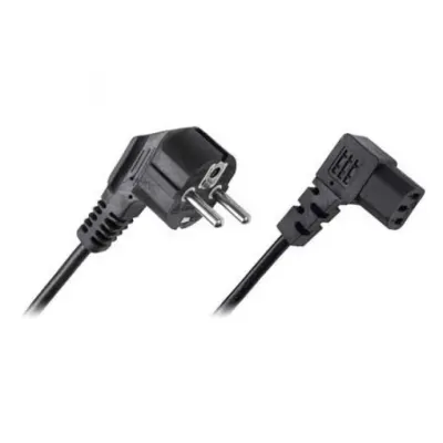 Cablu de alimentare PC C13 230V unghi 90 grade 3m, KPO2772B-3