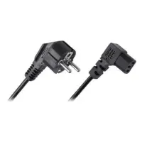 Cablu de alimentare PC C13 230V unghi 90 grade 3m, KPO2772B-3