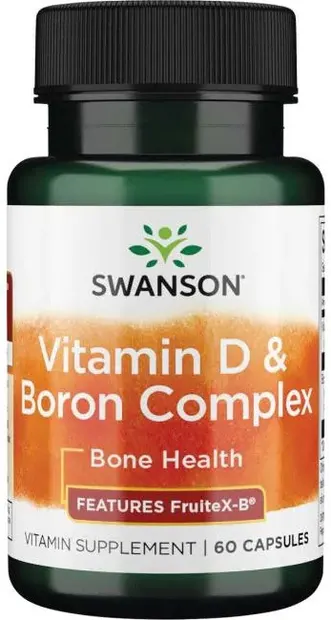 Vitamin D & Boron Complex, 60 capsule, Swanson