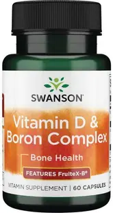 Vitamin D & Boron Complex, 60 capsule, Swanson