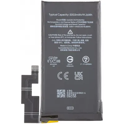 Acumulator Google Pixel 6 Pro, G63QN, Service Pack G730-06300-01