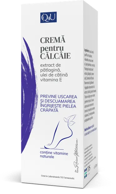 Crema pentru calcaie, 40ml, Tis Farmaceutic