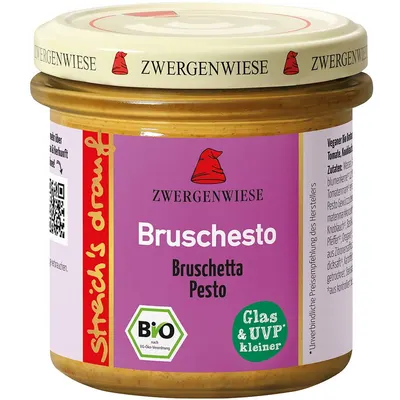 Crema Tartinabila Vegetala Bruschesto cu Pesto Ecologica/Bio 135g
