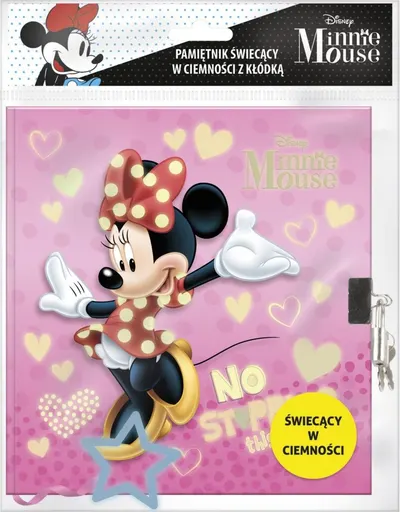 Jurnal secret Derform Disney - Minnie Mouse, strălucitor