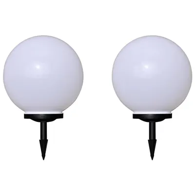 Gossi lampi de exterior pentru alee led 2 buc. 40 cm, cu tarus de sol