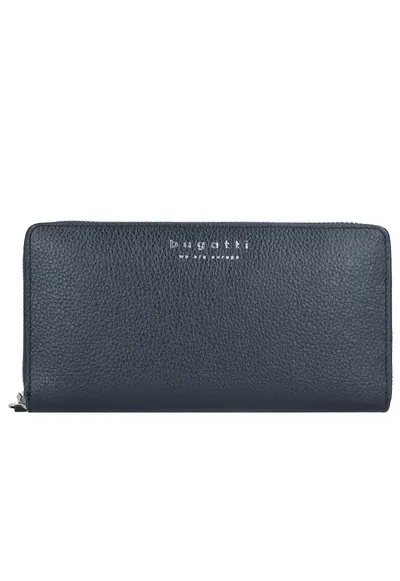 Portofel din piele naturala Linda 18CC - - Negru