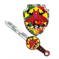 Set sabie și scut, Deluxebase, Animal Armouriez, model dragon