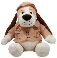 Jucărie de pluș Amek Toys - Câine, safari, 26 cm