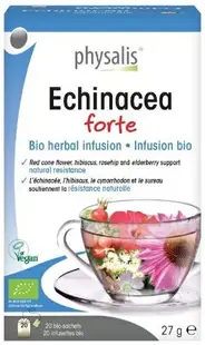 Echinacea Forte Ceai organic, 20 de pliculețe, Physalis