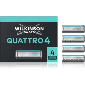 Wilkinson Sword Quattro Essential 4 Titanium Sensitive rezerva Lama