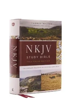NKJV Study Bible, Hardcover, Full-Color, Red Letter Edition, Comfort Print: The Complete Resource for Studying God's Word