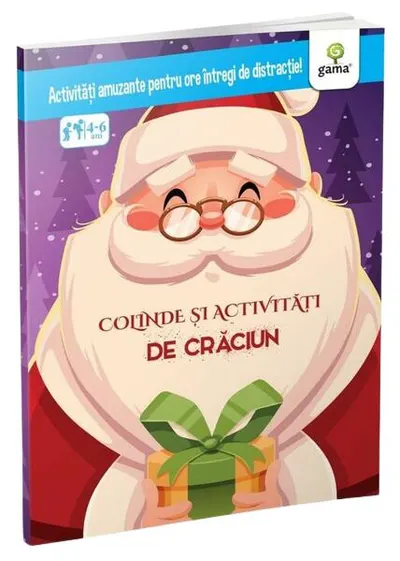 Colinde și activități de Crăciun - Paperback