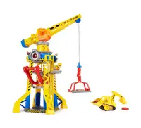Macara cu sunete si lumini Paw Patrol Rubble Crew Crane 60 cm