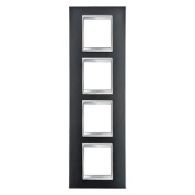 Placa ornament CProiector HORUS LUX international - IN PAINTED TECHNOPOLYMER - 2+2+2+2 modul VERTICAL - SLATE - CProiector HORUS