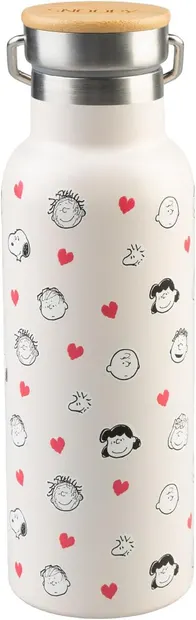 Sticlă de apă Erik Animation: Peanuts - Snoopy Love Season, 500 ml