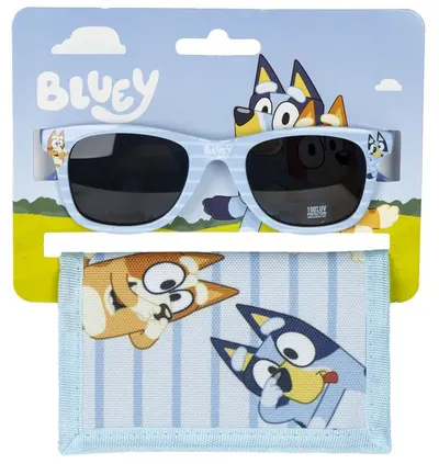 Set pentru copii Cerda - Potofel și ochelari de soare, Bluey