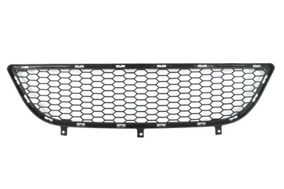 Grila ventilatie bara protectie potrivit BMW 3 E90, E91 2008-2012 - (mijloc, negru, pachet M)