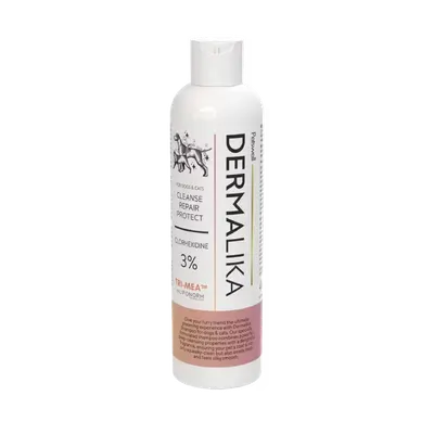 Petswell Sampon cu Clorhexidina DERMALIKA 3% CHDG, 250 ml