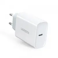 Incarcator Retea UGREEN CD127, 30W, 3A, 1 x USB-C, Alb