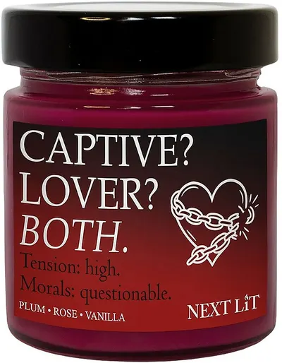 Lumânare parfumată Next Lit Burning Tropes - Captive? Lover? Both, 180 g