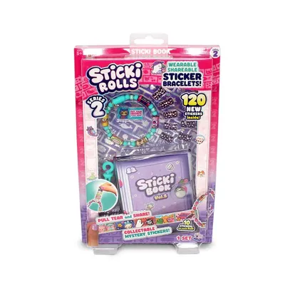 Bratara Sticki Rolls Seria 2 cu 120 Stickere si Album