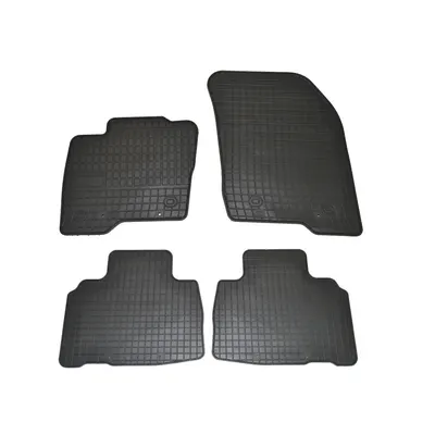 Set covorase auto din cauciuc Ford Edge 2014- culoare Negru, presuri FROGUM, 4 buc.